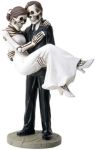 Skeleton Wedding Couple - Groom Carrying Bride