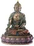 Bronze Finish Medicine Buddha Statue Bronze Finish Medicine Buddha Statue