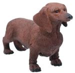 Dog Breed Statues - Chocolate Dachshund
