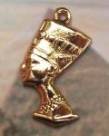 Egyptian Queen Nefertiti Bust Pendant - Large