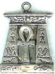 Egyptian Pylon Ankh Pendant
