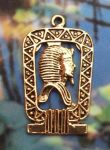 Egyptian King Tut Shenu Pendant