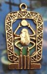 Egyptian Scarab Shenu Pendant