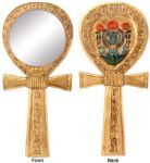 Ancient Egyptian Ankh Egyptian Hand Mirror Ancient Egyptian Ankh Egyptian Hand Mirror