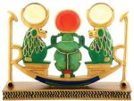 Ancient Egyptian Monkey Sun Scarab Statue Ancient Egyptian Monkey Sun Scarab Statue