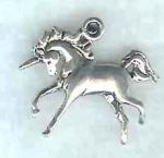 Prancing Unicorn Pendant