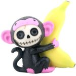 Furrybones Black Munky Monkey Figurine