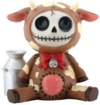 Furrybones Brown Moo Moo Cow Figurine