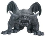 Gothic Gargoyles - Bull Horned Gargoyle Statue