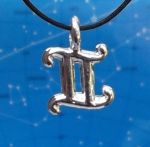 Gemini Zodiac Pendant - May 21 - June 21