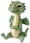 Green Baby Dragon Statue