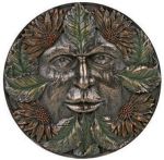 Green Man Plaque - Summer