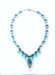 Blue Moon Splendor Gemstone Necklace