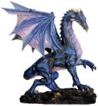 Medium Midnight Dragon Figurine Statue Medium Midnight Dragon Figurine Statue