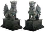 Pair Of Chinese Lions Statue