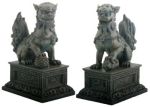 Pair Of Chinese Lions Statue