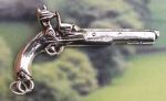 Pirate Pistol - Medium Jewelry Pendant