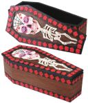 Day Of The Dead Skeleton Coffin Box
