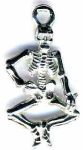 Double-sided Dancing Skeleton Pendant