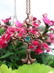 Vespers Vintage Cross Necklace